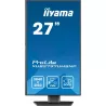 Ecran IIYAMA 27 Noir Ultra mince dalle IPS 16:9 3840x2160 350 cd/m2 4ms HDMI DisplayPort USB-C 4xUSB commutateur KVM USB-C…