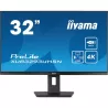 Ecran IIYAMA 31,5 Noir IPS 3840 x 2160 4ms 350 cd/m² 16:9 60Hz 1xHDMI 1xDP 1xUSB-C 2xUSB-HUB 2xHP et écouteurs commutateur KVM…