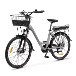Vélo électrique Lancia Incanto Moteur Bafang 36V/250W/45Nm , Batt Int 36V 10.4Ah, Dérailleur Shimano 7 vitesses. 25Km/h Pneu 26