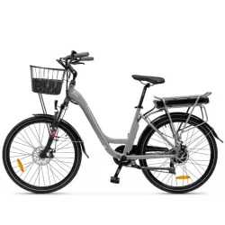 Vélo électrique Lancia Incanto Moteur Bafang 36V/250W/45Nm , Batt Int 36V 10.4Ah, Dérailleur Shimano 7 vitesses. 25Km/h Pneu 26