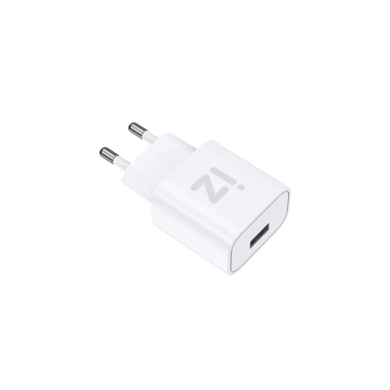 Chargeur secteur IZZY 1 port USB - 18W - blanc