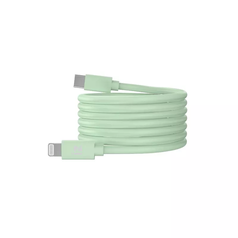 Câble IZZY USB-C / Lightning 2m - 27W - vert