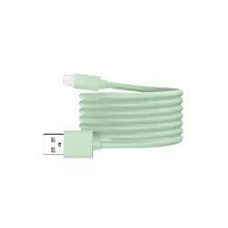 Câble IZZY USB / Lightning 2m - 12W - Vert