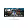 JAPANNEXT JNI340UWQHD60CC65WHSW Ecran LED 34 UWQHD(3440x1440)60Hz IPS 300 cd/m² 1000:1 HDR10 Incurvée (3800R) 5ms HDMI DP USBC…