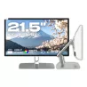 JAPANNEXT JNIPS2152FHDRC65WFLDT Ecran LED 21,5" FHD (1920x1080) 75Hz IPS 250 cd/m² 1000:1 1920x1080 OD:8ms(GtoG) HDMI USBC Blanc