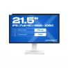JAPANNEXT Moniteur LED 21,5" FHD (1920x1080) 75Hz IPS panel 250 cd/m² 1000:1 1920x1080 8ms(GtoG) HDMI DisplayPort USBC Blanc