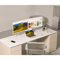 JAPANNEXT JNIPS270UHD60FC65WHSPW Ecran LED 27 4KUHD(3840x2160)60Hz IPS(HADS) 400 cd/m² 1200:1 HDR 3840x2160 HDMI DisplayPort…