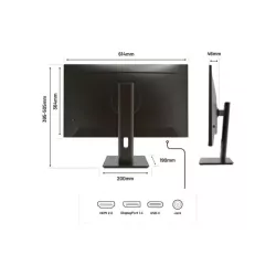 JAPANNEXT JNIPS27FHDRC65WHSP Ecran LED 27" FULLHD (1920x1080) à 60Hz IPS(AHVA) 300cd/m² 1000:1 HDR 1920x1080 8ms HDMI…