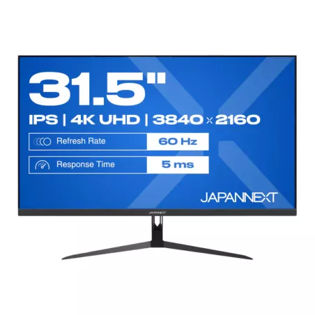 JAPANNEXT JNIPS27WQHDRC65W Ecran LED 27" WQHD (2560x1440) à 75Hz IPS 350 cd/m² 1000:1 HDR10 2560x1440 5 HDMI DisplayPort USBC