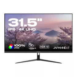 JAPANNEXT JNIPS27WQHDRC65W Ecran LED 27" WQHD (2560x1440) à 75Hz IPS 350 cd/m² 1000:1 HDR10 2560x1440 5 HDMI DisplayPort USBC