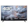 JAPANNEXT JNIPS430UHD60F Ecran LED 43" UHD (3840x2160) à 60Hz IPS 250 cd/m² 1200:1 HDR10 3840x2160 Typ:8ms(GtoG) HDMI Noir