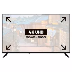 JAPANNEXT JNIPS500UHD60F Ecran LED 50 UHD (3840x2160) à 60Hz IPS(FFS) 300 cd/m² 1200:1 HDR10 3840x2160 8ms HDMI Noir"
