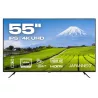 JAPANNEXT JNIPS550UHD60F Ecran LED 55" 4K UHD (3840x2160) à 60Hz IPS 320 cd/m² 1200:1 HDR10 3840x2160 8 HDMI Noir
