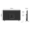 JAPANNEXT JNIPS650UHD60F Ecran LED 65 4K UHD (3840x2160) à 60Hz IPS 300 cd/m² 1000:1 HDR10 3840x2160 8 HDMI Noir"