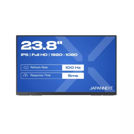 JAPANNEXT JNMDIPS238FC6 Ecran LED 23,8 FHD (1920x1080) 100Hz IPS 250 cd/m² 1000:1 HDR10 1920x1080 5ms(GtoG) HDMI USBC Noir"