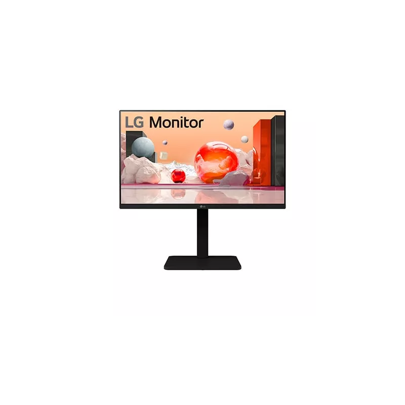 ECRAN LG 24 Noir IPS 16:9 5ms 1920x1080 100Hz 250cd/m2 HDMI 1.4 DisplayPort VGA HPs 2x2W Réglab haut inclinaison rotation…