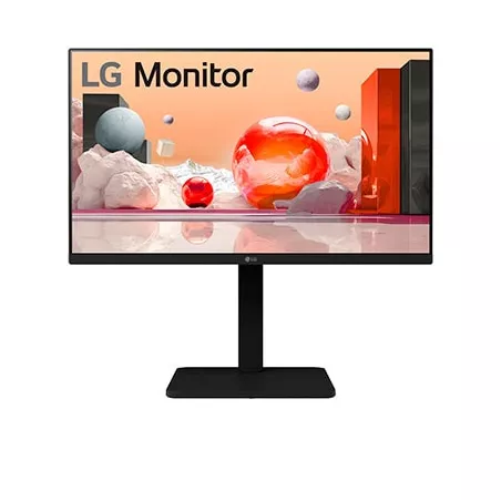 ECRAN LG 24 Noir IPS 16:9 5ms 1920x1080 100Hz 250cd/m2 HDMI 1.4 DisplayPort VGA HPs 2x2W Réglab haut inclinaison rotation…