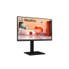 ECRAN LG 24 Noir IPS 16:9 5ms 1920x1080 100Hz 250cd/m2 HDMI 1.4 DisplayPort VGA HPs 2x2W Réglab haut inclinaison rotation…
