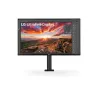 Ecran LG 32 IPS 16:9 UHD 4K 3840x2160 350cd/m² 5ms HDMI DisplayPort USB-C Sortie Casque HPs Pied Réglable haut Inclin Rotatif…