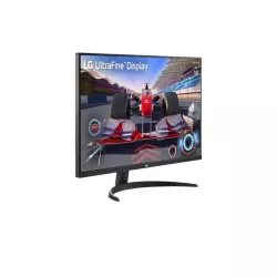 ECRAN LG 32 Noir 16:9 VA 3840x2160 4ms 250cd/m² HDR 10 HDMI DisplayPort Sortie Casque HPs Black Stabilizer VESA 100x100 Pied…