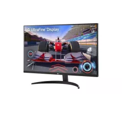 ECRAN LG 32 Noir 16:9 VA 3840x2160 4ms 250cd/m² HDR 10 HDMI DisplayPort Sortie Casque HPs Black Stabilizer VESA 100x100 Pied…