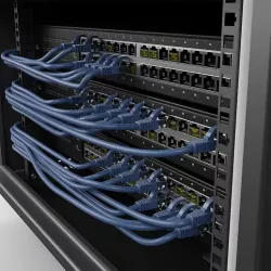 Verrous de ports RJ45 (10 pièces) avec clé, jaune