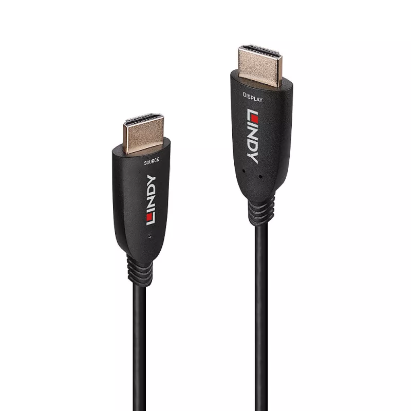 LINDY Câble HDMI 8K60 Hybride Fibre Optique 20m LINCAB38512