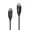 LINDY Câble HDMI 8K60 Hybride Fibre Optique 20m LINCAB38512