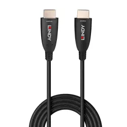 LINDY Câble HDMI 8K60 Hybride Fibre Optique 20m LINCAB38512
