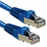 Câble réseau Bleu Cat.6A S/FTP LSZH, 0.3m