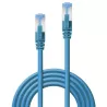 Câble réseau Bleu Cat.6A S/FTP LSZH, 0.3m