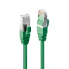Cable reseau Vert Cat 6A S/FTP LSZH 2m