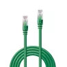 Cable reseau Vert Cat 6A S/FTP LSZH 5m