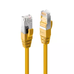 Cable reseau Jaune Cat 6A S/FTP LSZH 1m