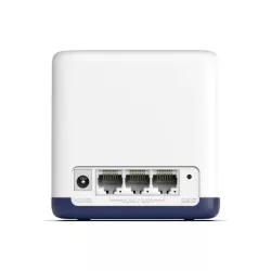 Système Wi-Fi (lot de 2 packs) Mesh AC1900 pour Toute la Maison Vitesse 600 Mbps (2,4 GHz) + 1300 Mbps (5 GHz) 3 ports Gigabit…
