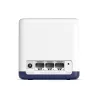 Système Wi-Fi (lot de 2 packs) Mesh AC1900 pour Toute la Maison Vitesse 600 Mbps (2,4 GHz) + 1300 Mbps (5 GHz) 3 ports Gigabit…