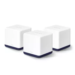 Système Wi-Fi (lot de 3 packs) AC1900 pour Toute la Maison Vitesse 600 Mbps (2,4 GHz) + 1300 Mbps (5 GHz) 3 ports Gigabit 3…