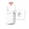 Dual Band WiFi Range Extender AC1200 Vitesse 300 Mbps (2,4 GHz) + 867 Mbps (5 GHz) 2 antennes externes fixes, mur branché…