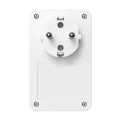 Kit CPL Gigabit AV600 avec prise intégrée type F (lot de 2) Vitesse 600Mbps |MSE1060 couleur Blanc