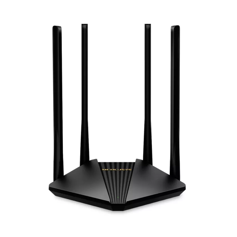 Routeur Wi-Fi Dual-Band AC1200 Vitesse 300 Mbps (2,4 GHz) + 867 Mbps (5 GHz) 4 antennes externes fixes 2 ports LAN Gigabit 1…