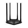 Routeur Wi-Fi Dual-Band AC1200 Vitesse 300 Mbps (2,4 GHz) + 867 Mbps (5 GHz) 4 antennes externes fixes 2 ports LAN Gigabit 1…