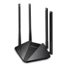 Routeur Wi-Fi Dual-Band AC1200 Vitesse 300 Mbps (2,4 GHz) + 867 Mbps (5 GHz) 4 antennes externes fixes 2 ports LAN Gigabit 1…