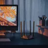Routeur Wi-Fi Dual-Band AC1200 Vitesse 300 Mbps (2,4 GHz) + 867 Mbps (5 GHz) 4 antennes externes fixes 2 ports LAN Gigabit 1…