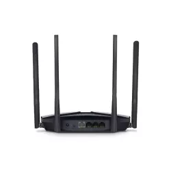 Routeur WiFi 6 Dual-Band AX3000 Noir Vitesse 574 Mbps (2,4 GHz) + 2402 Mbps (5 GHz) + Antennes externes fixes 3 ports LAN…