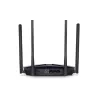 Routeur WiFi 6 Dual-Band AX3000 Noir Vitesse 574 Mbps (2,4 GHz) + 2402 Mbps (5 GHz) + Antennes externes fixes 3 ports LAN…