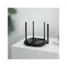 Routeur WiFi 6 Dual-Band AX3000 Noir Vitesse 574 Mbps (2,4 GHz) + 2402 Mbps (5 GHz) + Antennes externes fixes 3 ports LAN…