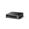 Boitier en métal Switch de bureau 5 ports Gigabit avec 4 ports PoE+, 4 ports PoE+ Gigabit, 1 port Non-PoE Gigabit Longue…