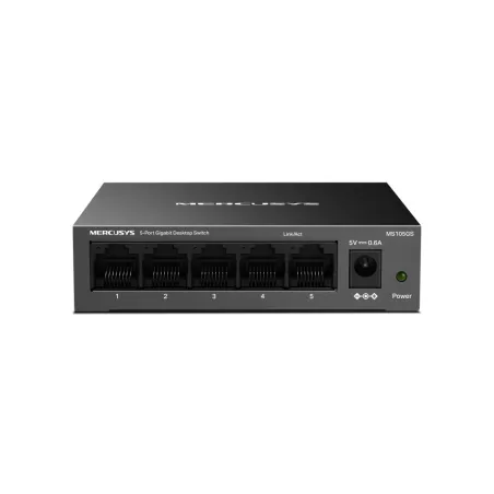 Boitier en métal Switch de bureau 5 ports Gigabit port RJ45 à négociation automatique 8× 10/100/1000 Mbps prenant en charge…