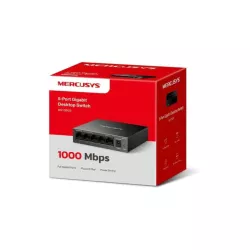 Boitier en métal Switch de bureau 5 ports Gigabit port RJ45 à négociation automatique 8× 10/100/1000 Mbps prenant en charge…