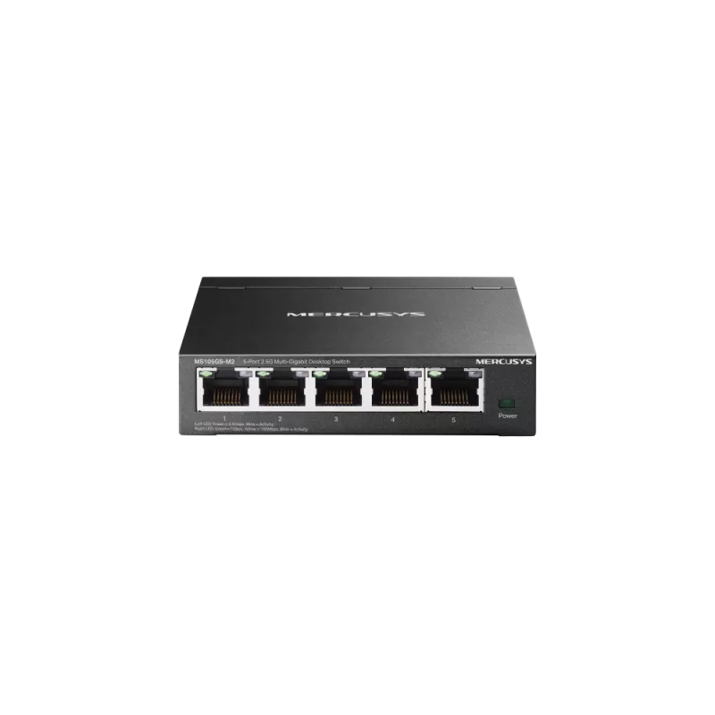 Mercusys MS105GS Switch de bureau 5 ports Gigabit boitier métal